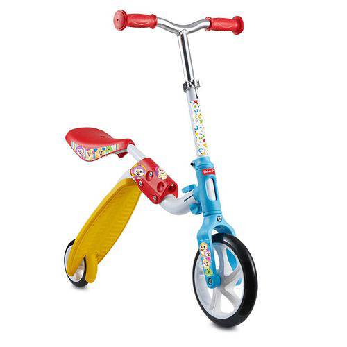 Bicicleta de Equilíbrio e Patinete 2 em 1 Fisher Price - Es164