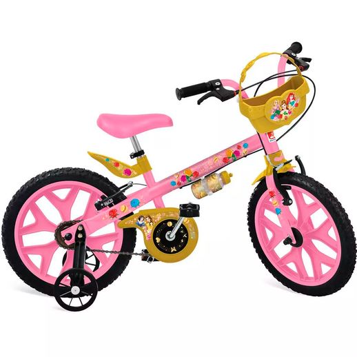 Bicicleta Disney Princesas Aro 16 - Bandeirante