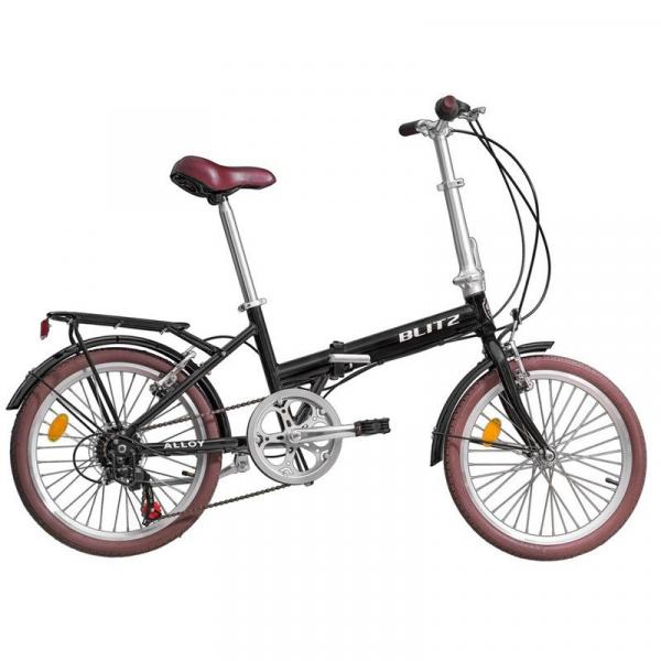 Bicicleta Dobrável Blitz Alloy 6v 2018 Preta