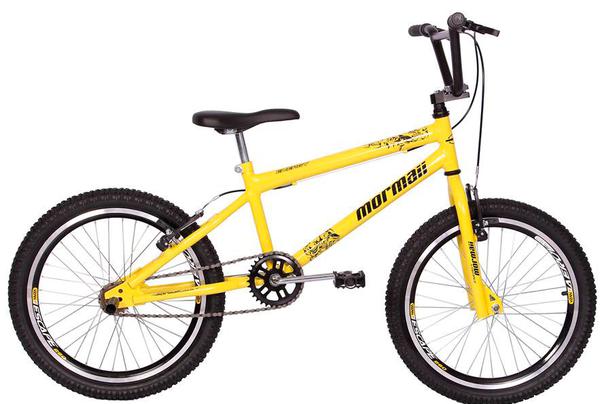 Bicicleta Energy Aro 20 Aero Amarelo - Mormaii