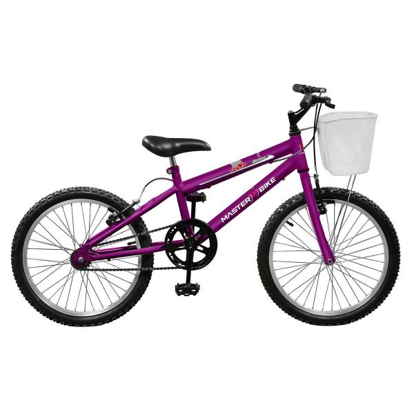 Bicicleta Feminina Aro 20 Serena Violeta Master Bike