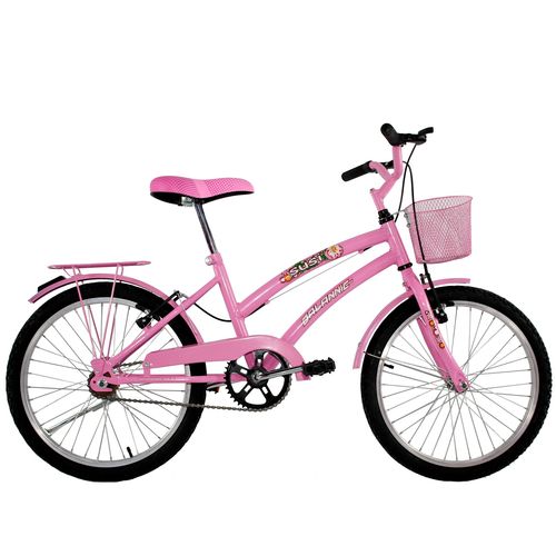 Bicicleta Feminina Aro 20 Susi Rosa Dalannio Bike