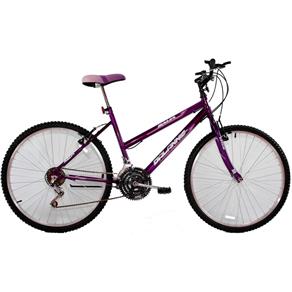 Bicicleta Feminina Aro 26 18 Marchas Dalia Violeta - ROXO