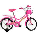 Bicicleta Feminina Monark Brisa Aro 16 Rosa