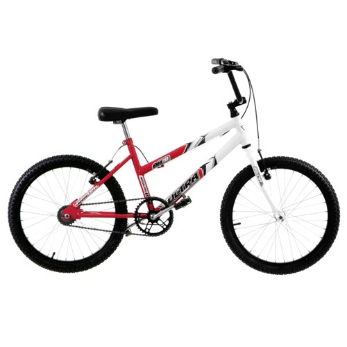 Bicicleta Feminina Vermelha e Branca Aro 20 Pro Tork Ultra