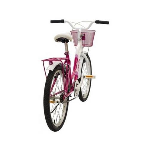 Bicicleta Fischer Fast Girl Rosa/Branco Aro 20 Feminina