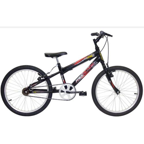 Bicicleta Free Action Aro 20 Joy Preto Brilhante - Status Bike