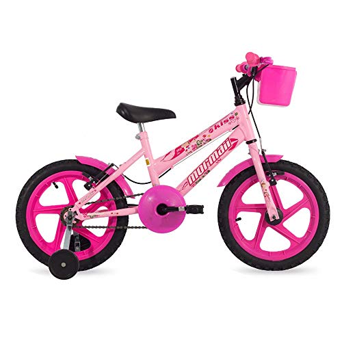 Bicicleta Free Action Aro 16 Kiss Rosa - 04-047.001