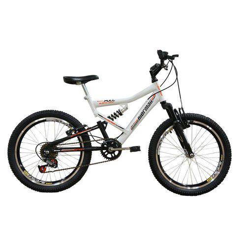 Bicicleta Full FA240 6V Aro 20 Branco - Mormaii