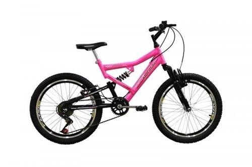 Bicicleta Full FA240 6V Aro 20 Rosa Fluor - Mormaii