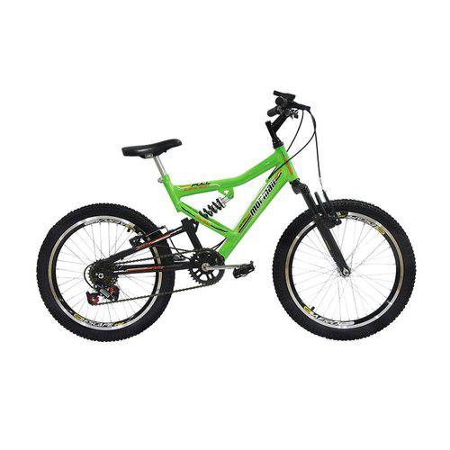 Bicicleta Full FA240 6V Aro 20 Verde Neon - Mormaii