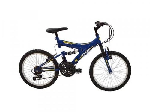 Bicicleta Full Suspension Kanguru Aro 20 Azul - Polimet