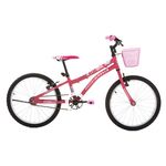 Bicicleta Houston Nina, Aro 20, Freios V-brake, Quadro Aço Carbono - Nn201q