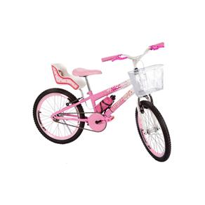 Bicicleta Infantil Aro 20 Alice com Cadeirinha de Boneca