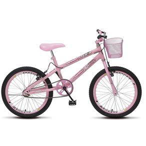 Bicicleta Infantil Aro 20 July MTB Aero Rosa - Colli Bikes