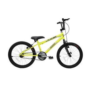 Bicicleta Infantil Aro 20 Reb Flash Boy MTB Freios V. Break - Amarelo Neon