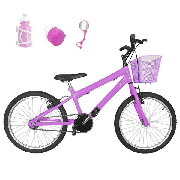 Bicicleta Infantil Aro 20 Rosa Bebê Promocional - Flexbikes
