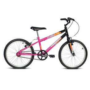 Bicicleta Infantil Aro 20 Verden Brave - Preto e Pink