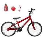 Bicicleta Infantil Aro 20 Vermelha Promocional