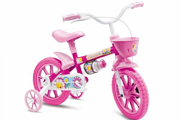 Bicicleta Infantil Aro 12 Mtb Rosa Colli