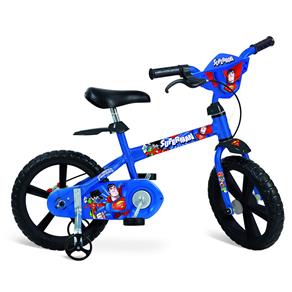 Bicicleta Infantil Aro 14 Bandeirante Super Homem