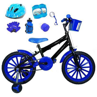 Bicicleta Infantil Aro 16 com Capacete e Kit Proteção