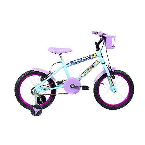 Bicicleta Infantil Aro 16 Girls KLS Rodas em Alumínio Freios V-Brake