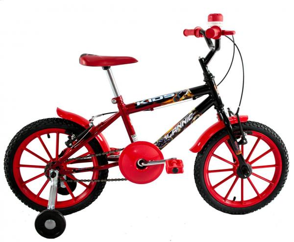 Bicicleta Infantil Aro 16 Kids Dalannio Bike Vermelha