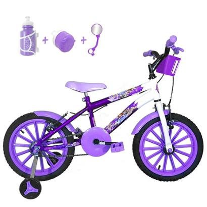 Bicicleta Infantil Aro 16 Kit C/ Acessórios