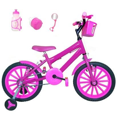 Bicicleta Infantil Aro 16 Kit C/ Acessórios