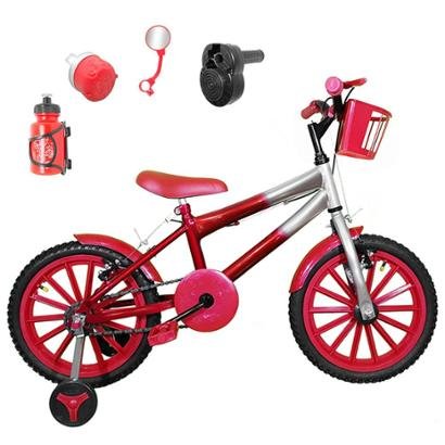 Bicicleta Infantil Aro 16 Kit com Acelerador Sonoro