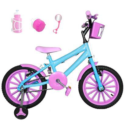 Bicicleta Infantil Aro 16 Kit com Acessórios