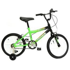 Bicicleta Infantil Aro 16 Monark BMX Ranger 53050 - Verde/Preta