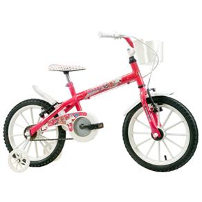 Bicicleta Infantil Aro 16 Monny Feminina Rosa Track