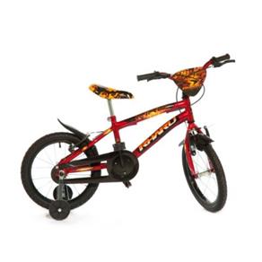 Bicicleta Infantil Aro 16 Rharu Tech Vermelho C/ Preto