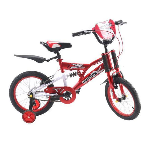 Bicicleta Infantil Aro 16 Unitoys Montana Monovelocidade Vermelha