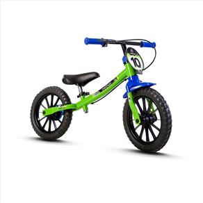 Bicicleta Infantil Balance Bike Verde - Nathor - Verde