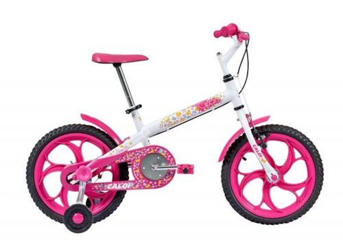 Bicicleta Infantil Caloi Ceci Aro 16 Branca