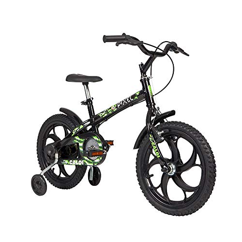 Bicicleta Infantil Caloi Pixel Aro 16 - Preto