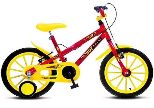 Bicicleta Infantil Colli Mtb Hot Aro 16 Vermelho Masculino - 102.16D