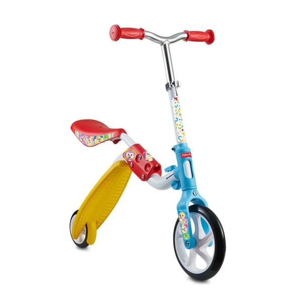 Bicicleta Infantil de Equilibirio e Patinete 2 em 1 Fisher Price