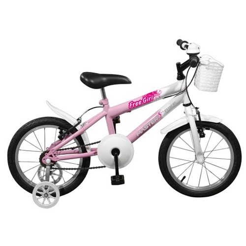 Bicicleta Infantil Free Girl Aro 16 Master Bike
