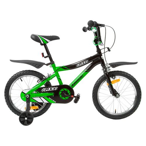 Bicicleta Infantil Kawasaki MX3 Aro 16 V-Brake Verde