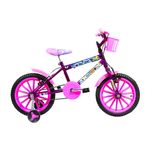 Bicicleta Infantil Kls Blue Girls Aro 16 Rodas de Nylon