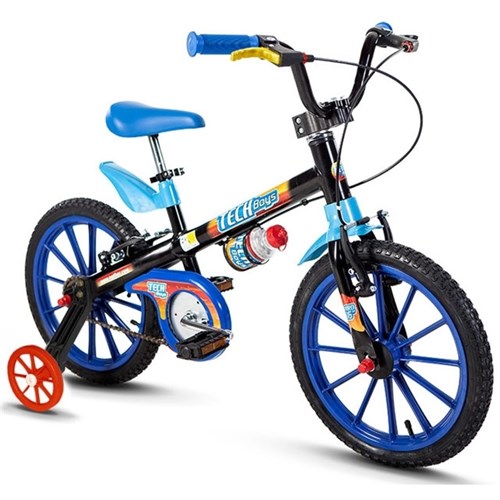 Bicicleta Infantil Masculina Tech Boys Aro 16 Nathor