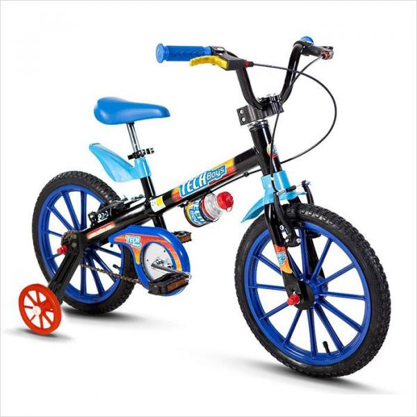 Bicicleta Infantil Menino Tech Boys Nathor Aro 16