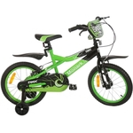 Bicicleta Infantil Monark BMX Ranger Aro 16 Preto/Verde