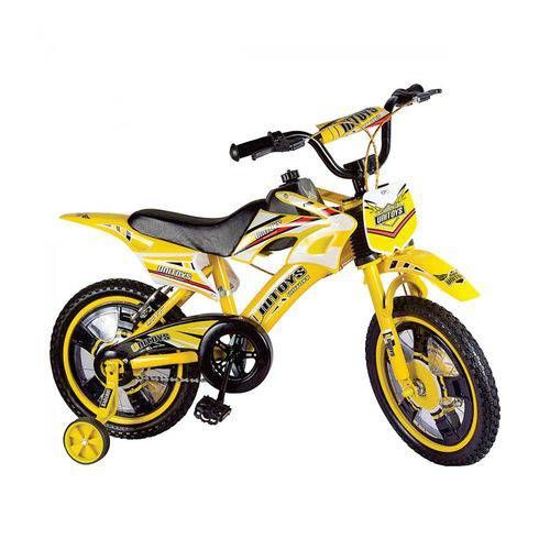 Bicicleta Infantil Moto Cross Aro 16 Unitoys 1173