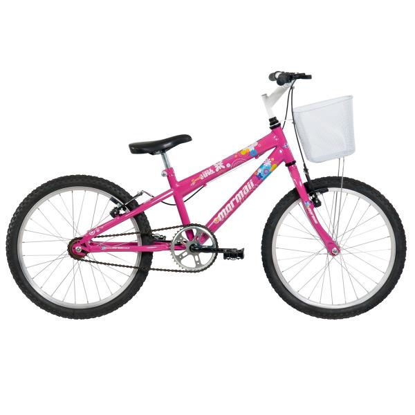 Bicicleta Infantil Mtb Sweet Girl Aro 20 Rosa 2011711 Mormaii