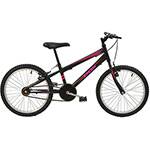 Bicicleta Infantil Polimet MTB Aro 20 Feminina - Preto